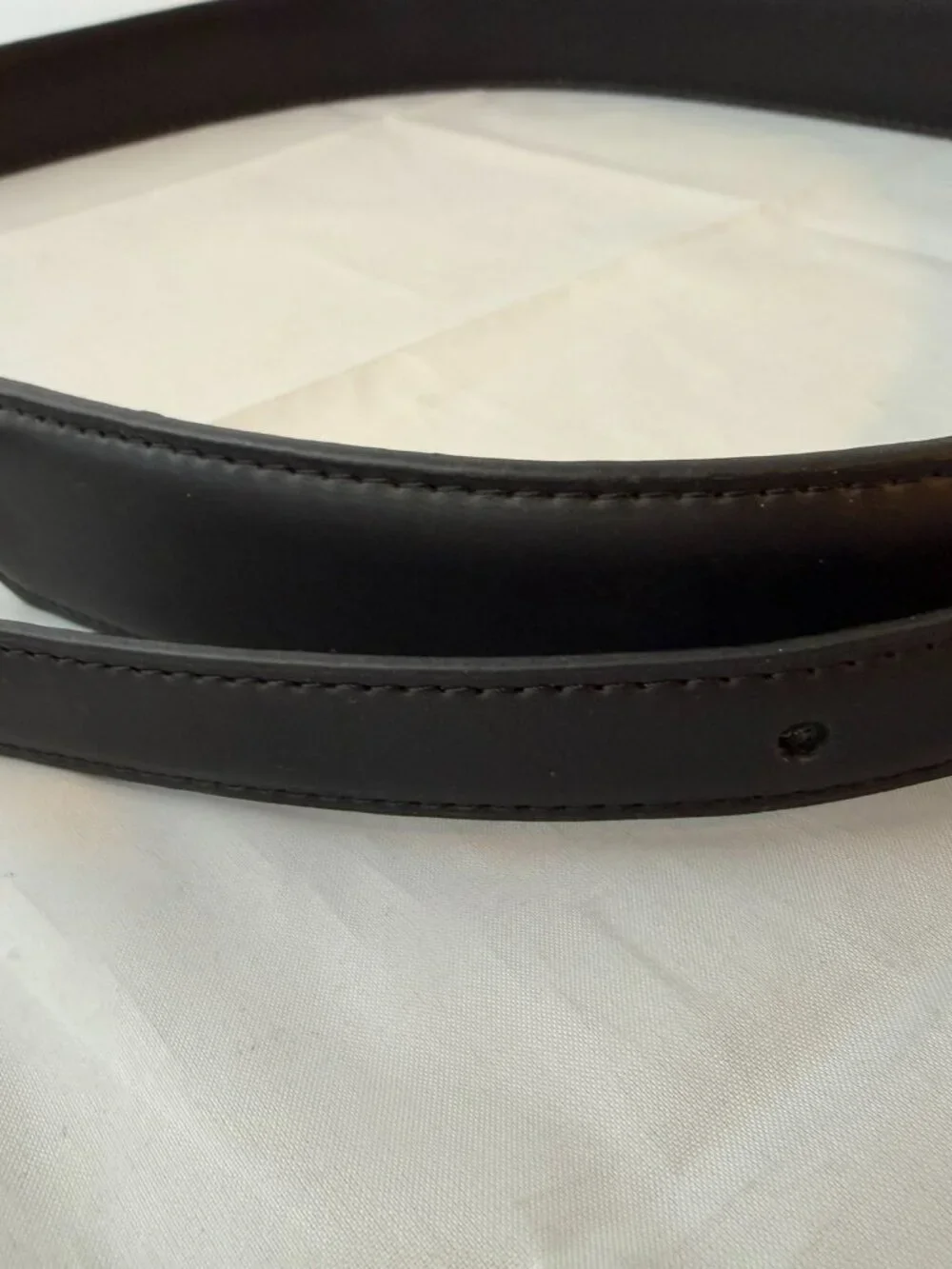 Nocona Men's Top Hand Ranger Arrow Lace Belt Black Leather Size 30 N2476801 NWT